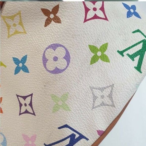 LOUIS VUITTON Aurelia GM Monogram Multicolor Blanc M40100 - Picture 4 of 12